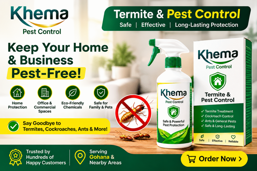 Gohana में Pest Control Services कब ले? Gohana में Pest Control Services