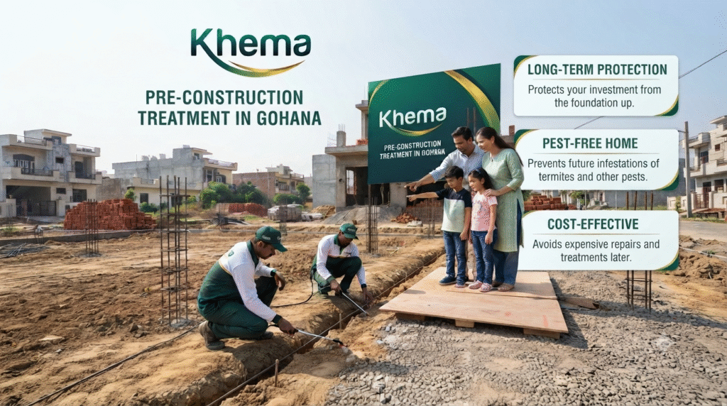 Pre-Construction Treatment in Gohana