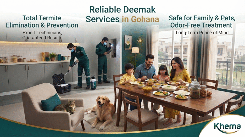 Reliable Deemak Services in Gohana Deemak Services